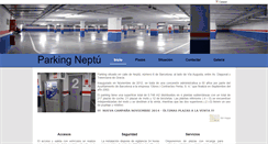Desktop Screenshot of parkingneptu.com